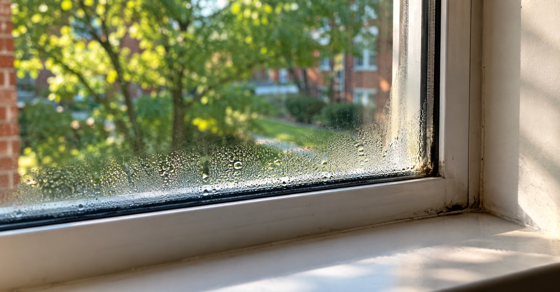 Humidity and mold risk in Southern student housing